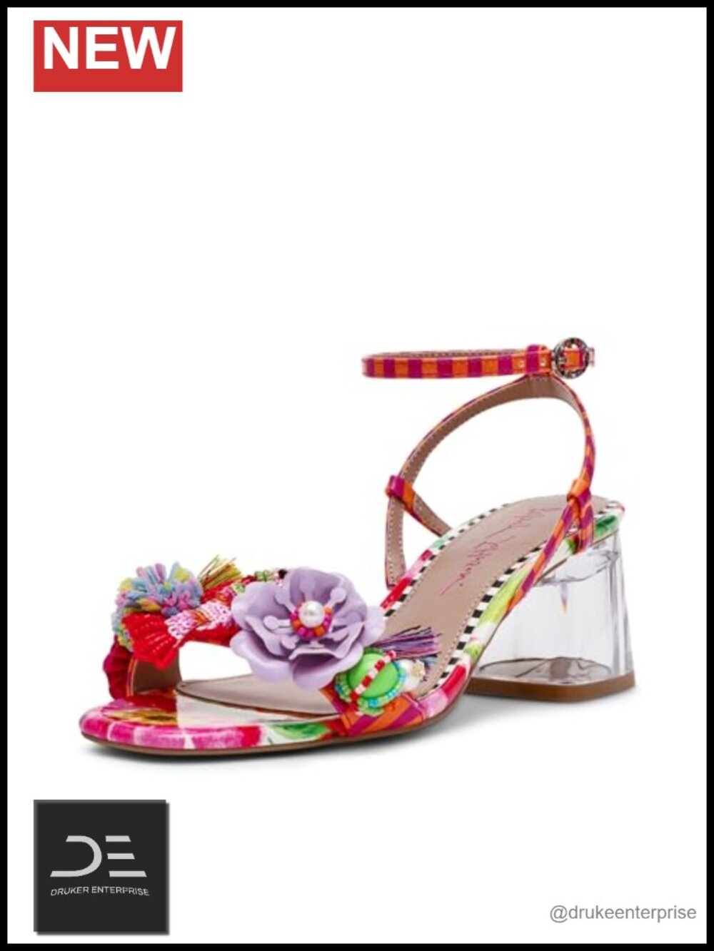 Heeled Sandals Strappy Evening Shoes Women's Dress Sandals
